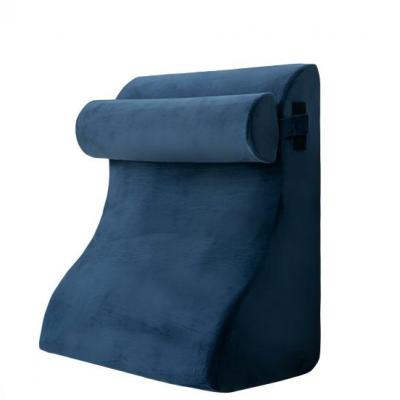 Memory Foam Bed Backrest Cushion, Large Support Pillow for Pregnant Women, Post‑Operation & Elderly Use, Triangular Wedge Pillow for Couples, Siesta & Bed Rest